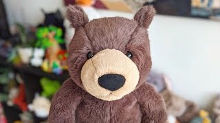 Jellycat Knox Bear unboxing and review Lets open him together [upl. by Dani]