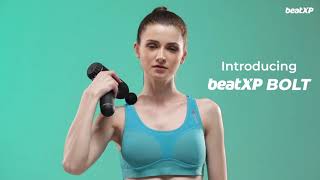 beatXP Bolt Deep Tissue Massage Gun [upl. by Fineman]