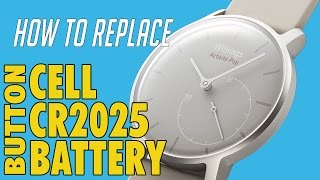 Replace Withings Activité POP Battery  How to [upl. by Stanwood]