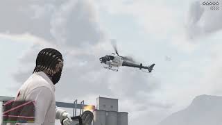 GTA 5 Franklins Daredevil Helicopter Mishap Wild Ride Gone Wrong [upl. by Lorilee]