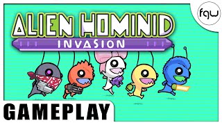 ALIEN HOMINID INVASION Gameplay PC 4K 60FPS [upl. by Okubo612]