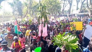 KIMEUMANA Gen Z Maandamano Live in Nakuru against Finance Bill [upl. by Darline208]