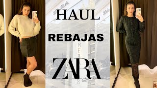 HAUL ZARA  Rebajas  Enero 2024 [upl. by Nnylharas]