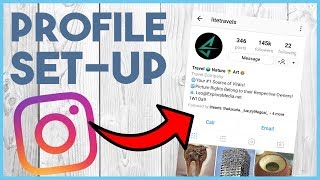 😁 HOW TO SET UP YOUR INSTAGRAM PROFILE AND BIO  CRASH COURSE LESSON 2 😁 [upl. by Brownley919]