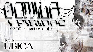 UBICA dj set ✹ GOMILA x PIRINAČ invite SUTRA ✹ Novi Sad 292023 [upl. by Celinka]