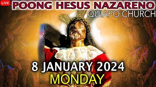 LIVE Quiapo Church Mass Today  8 January 2024 Monday HEALING MASS [upl. by Galatea]