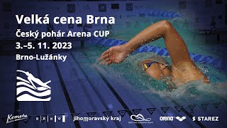 Velká cena Brna – Český pohár Arena CUP v plavání [upl. by Notwen205]