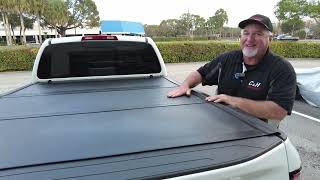 Armor Flex on a 2024 Nissan Frontier review by Chris from CampH Auto Accessories 754205575 [upl. by Glassman]