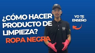 JABÓN PARA ROPA NEGRA  Cómo hacer tu propio jabón para ropa negra  Hidromatic Mx [upl. by Enak]