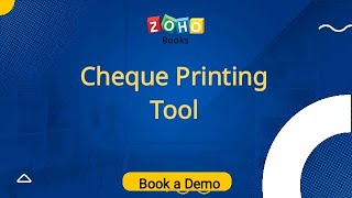 Revolutionize Cheque Printing Tool with Zoho Integration  Say Goodbye to HandWritten Cheques [upl. by Selegna]