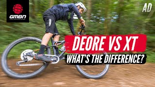 Shimano Deore Vs XT 1x12 Transmissions  What Really Is The Difference [upl. by Broder849]