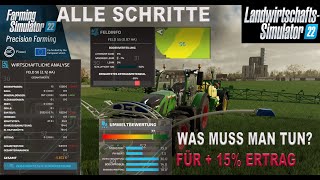 LS22 Precision Farming  Wie funktioniert es Alle Schritte Erklärt  Bodenproben  mehr Ertrag [upl. by Aindrea728]