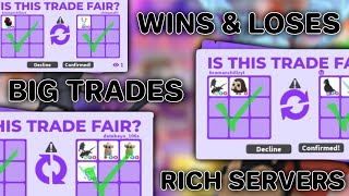 Big trades in the RICHEST adopt me servers WFL  1k subs giveaway soon WFL p28  VO [upl. by Ruperto]