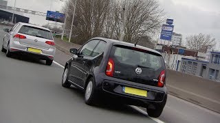 Schiedam Bumperklever schiet op medeweggebruiker A20 [upl. by Sucramd]