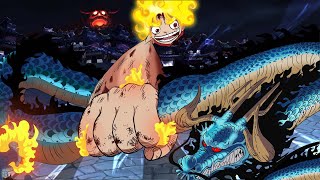 Luffy awakens Hito Hito No Mi and Gear 5 Kaido panics at Joy Boy  One Piece 1044 Fan Anime [upl. by Harragan]