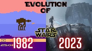 Evolution of Star Wars Games 19822023 [upl. by Cherianne530]