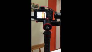 Gimbal FeiyuTech A1000 DIY Shutter Control Cable for Olympus OMD EM5 MKII using RMUC1 [upl. by Annaor]