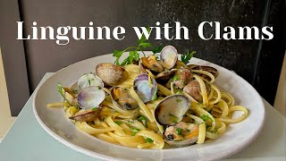 Linguine with Clams  Linguine Alle Vongole You will Love Christine Cushing [upl. by Joub789]