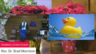 2023 Advent III Joy Sermon Rev Dr Brad Morrison Strathroy United Church [upl. by Suirred267]