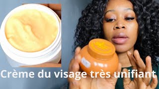 Comment je fais le mélange pour le visage  crème teint unifiée marron [upl. by Dreyer]