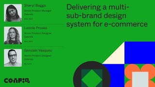 Config 2024 Delivering a multisubbrand design system for ecommerce  Figma [upl. by Nodnal658]