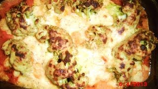 Brocoli con bechamel de queso [upl. by Odracer]