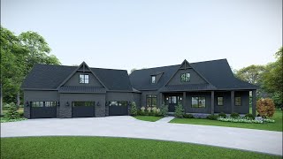 Maplewood 3D Model Home Series Tour  3 Bed  25 Bath  3337 SqFt Shown with Opt Features [upl. by Adnylem46]