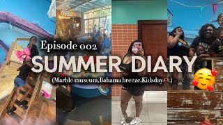 Summer diary 2marble museumBahama breezekids dayw lifewithnaeeeee ftfamily [upl. by Anoed669]