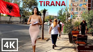 TIRANA WALK  Albania 2023» 🇦🇱 VIRTUAL WALKING TOUR 🚶🎧 ORIGINAL SOUNDS 🚫 NO COMMENT 📺 ASMR [upl. by Ahcsap703]