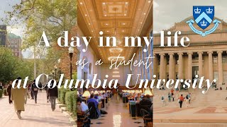 a day in my life as a columbia university student ✨🦁  nyc college realistic vlog [upl. by Einnhoj]