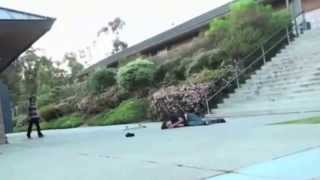 ★✰★ Tuck Knee Attempt Down El Toro 20 Stair Skateboard ★✰★ [upl. by Beckman113]