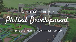 Zameen Shakti Sanskar Green City  Plotted development  Walkthrough  ID002 [upl. by Phenica]