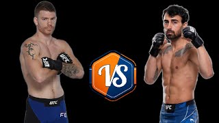 Paul Felder VS Makwan Amirkhani  PESO LEVE [upl. by Erbe]