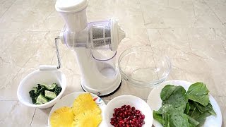 Does It Work Fruit and Vegetable Hand Juicer [upl. by Carmelia]