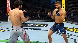 Zabit Magomedsharipov vs Kattar Calvin Full Fight SlowMo Highlights 2020 HD Super Slow Motion [upl. by Esme528]