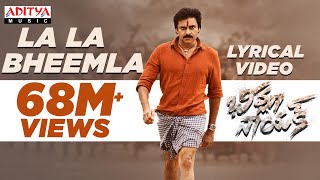 La La Bheemla Full Song  BheemlaNayak  Pawan Kalyan Rana  Trivikram  SaagarKChandra  ThamanS [upl. by Bambie]