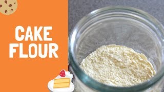 How to make Cake Flour  Homemade Cake Flour [upl. by Frear77]