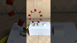 Ceramic Capacitor vs 220V Electricity experiment electrical [upl. by Richia]