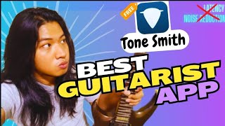 Best Guitarist App  Tone Smith working 100 Free Google PlayStore Not LatencyReduceNoiseSound [upl. by Mintz]