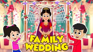 Family Wedding  Gattu Chinki and Wedding  Hindi Stories  Hindi Cartoon  हिंदी कार्टून [upl. by Trinee268]