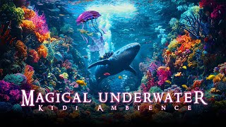 Magical Fairy Ocean Music amp Ambience 🌊 For a Good Nights Sleep and Beautiful Dreams 🐋 [upl. by Aerdnaek]