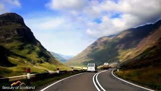 Driving Through Glencoe  Beauty Of Scotland [upl. by Nairb645]