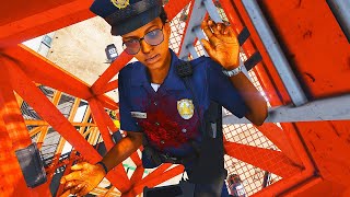 Unbelievable LSPD Ragdoll Physics Vol 3 GTA 5 Rockstar Editor [upl. by Notyap913]