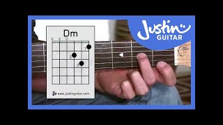 D Minor Chord Dm  Stage 2 Guitar Lesson  Guitar For Beginners BC123 [upl. by Eiahpets]