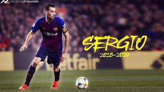 Sergio Busquets  Mr Simplicity  20182019 [upl. by Lynnett]