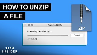 How To Unzip A File [upl. by Cristy]