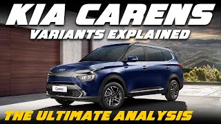 Kia Carens Petrol Variants Explained  Premium PrestigePlus Luxury O LuxuryPlus Xline [upl. by Etaner]