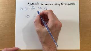 Epoxide formation using Peroxyacids MCPBA [upl. by Ylremik]