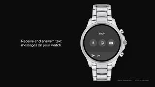 Emporio Armani Connected  Touchscreen Smartwatch  How To [upl. by Kylander]