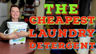 The Cheapest Laundry Detergent [upl. by Refeinnej]